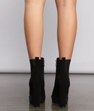 Effortlessly Edgy Block Heel Booties are chic ladies' shoes to complete your best 2023 outfits. They come in a variety of trendy women's shoe styles like platforms and dressy low-heels, & are available in wide widths for better comfort.