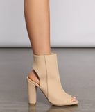 A Chic Moment Open Toe Ankle Booties are chic ladies' shoes to complete your best 2023 outfits. They come in a variety of trendy women's shoe styles like platforms and dressy low-heels, & are available in wide widths for better comfort.