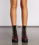 Keep It Sassy Block Heel Combat Booties are chic ladies' shoes to complete your best 2023 outfits. They come in a variety of trendy women's shoe styles like platforms and dressy low-heels, & are available in wide widths for better comfort.