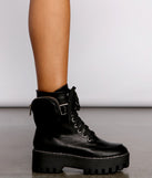 Major Trendsetter Platform Combat Boots are chic ladies' shoes to complete your best 2023 outfits. They come in a variety of trendy women's shoe styles like platforms and dressy low-heels, & are available in wide widths for better comfort.