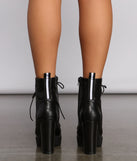 Faux Leather Lace-Up Lug Sole Booties are chic ladies' shoes to complete your best 2023 outfits. They come in a variety of trendy women's shoe styles like platforms and dressy low-heels, & are available in wide widths for better comfort.