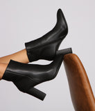 So Sleek Faux Leather Ankle Booties are chic ladies' shoes to complete your best 2023 outfits. They come in a variety of trendy women's shoe styles like platforms and dressy low-heels, & are available in wide widths for better comfort.