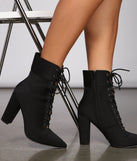 Stylish Diva Lace-Up Booties are chic ladies' shoes to complete your best 2023 outfits. They come in a variety of trendy women's shoe styles like platforms and dressy low-heels, & are available in wide widths for better comfort.