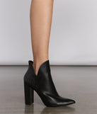 Snake-Embossed Faux Leather Block Heel Booties are chic ladies' shoes to complete your best 2023 outfits. They come in a variety of trendy women's shoe styles like platforms and dressy low-heels, & are available in wide widths for better comfort.