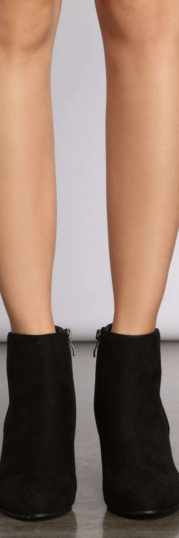 So Fab Faux Suede Block Heel Booties are chic ladies' shoes to complete your best 2023 outfits. They come in a variety of trendy women's shoe styles like platforms and dressy low-heels, & are available in wide widths for better comfort.