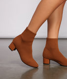 The Right Knit Block Heel Booties are chic ladies' shoes to complete your best 2023 outfits. They come in a variety of trendy women's shoe styles like platforms and dressy low-heels, & are available in wide widths for better comfort.