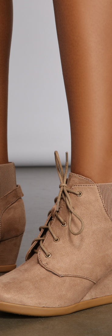 So Basic Faux Suede Booties are chic ladies' shoes to complete your best 2023 outfits. They come in a variety of trendy women's shoe styles like platforms and dressy low-heels, & are available in wide widths for better comfort.