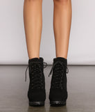Effortlessly Chic Lace-Up Lug Sole Booties are chic ladies' shoes to complete your best 2023 outfits. They come in a variety of trendy women's shoe styles like platforms and dressy low-heels, & are available in wide widths for better comfort.