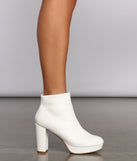 Essential Faux Leather Platform Booties are chic ladies' shoes to complete your best 2023 outfits. They come in a variety of trendy women's shoe styles like platforms and dressy low-heels, & are available in wide widths for better comfort.