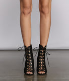 Chic Faux Suede Peep Toe Stiletto Booties are chic ladies' shoes to complete your best 2023 outfits. They come in a variety of trendy women's shoe styles like platforms and dressy low-heels, & are available in wide widths for better comfort.