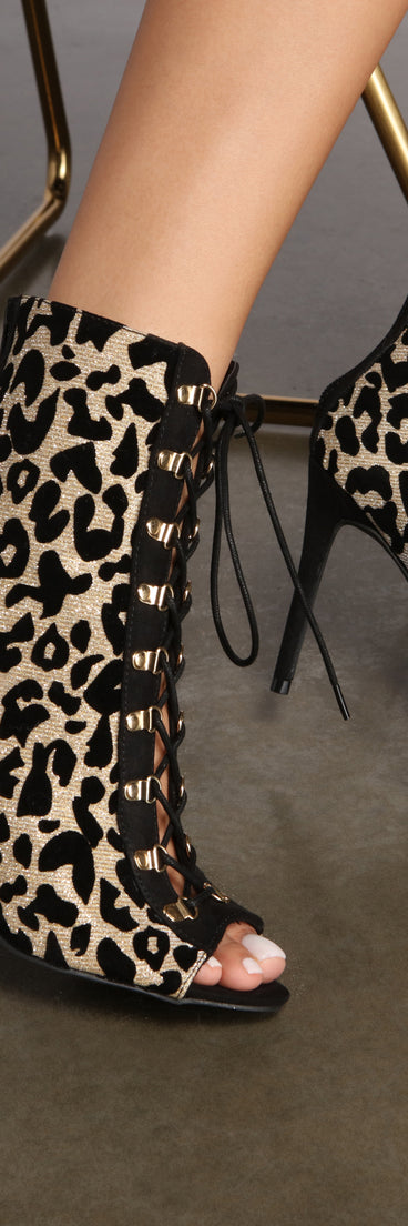 Glam Trendsetter Peep Toe Stiletto Booties are chic ladies' shoes to complete your best 2023 outfits. They come in a variety of trendy women's shoe styles like platforms and dressy low-heels, & are available in wide widths for better comfort.