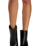 Stud Steppin' Booties for 2022 festival outfits, festival dress, outfits for raves, concert outfits, and/or club outfits