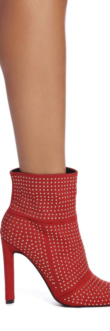 Stud It Up Suede Booties are chic ladies' shoes to complete your best 2023 outfits. They come in a variety of trendy women's shoe styles like platforms and dressy low-heels, & are available in wide widths for better comfort.