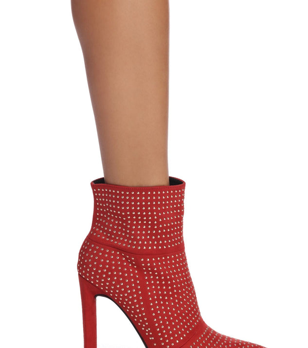 Stud It Up Suede Booties are chic ladies' shoes to complete your best 2023 outfits. They come in a variety of trendy women's shoe styles like platforms and dressy low-heels, & are available in wide widths for better comfort.