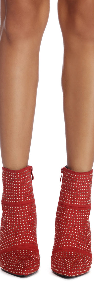 Stud It Up Suede Booties are chic ladies' shoes to complete your best 2023 outfits. They come in a variety of trendy women's shoe styles like platforms and dressy low-heels, & are available in wide widths for better comfort.