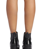 Shoe Shine Lug Sole Booties for 2022 festival outfits, festival dress, outfits for raves, concert outfits, and/or club outfits