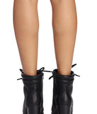 Step My Own Way Lug Booties for 2022 festival outfits, festival dress, outfits for raves, concert outfits, and/or club outfits