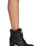Step My Own Way Lug Booties for 2022 festival outfits, festival dress, outfits for raves, concert outfits, and/or club outfits