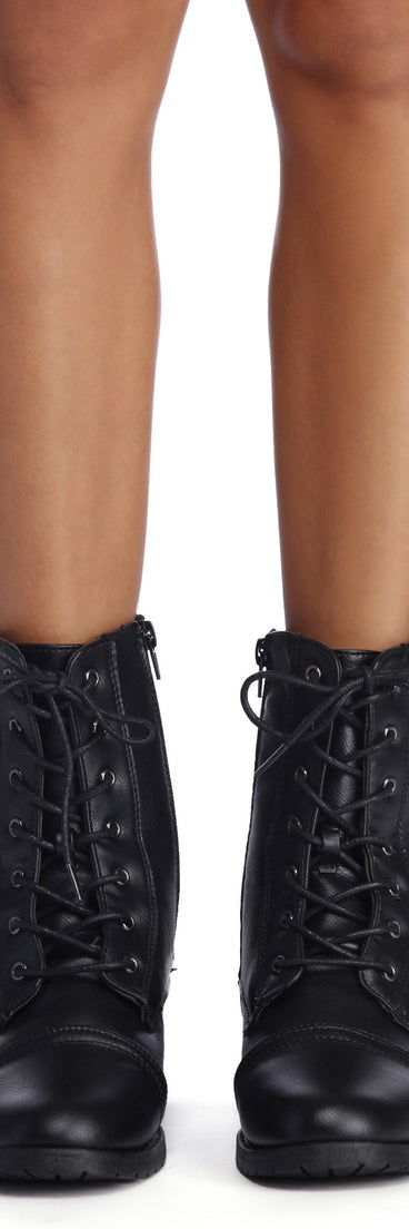 Buckle Up Combat Boots are chic ladies' shoes to complete your best 2023 outfits. They come in a variety of trendy women's shoe styles like platforms and dressy low-heels, & are available in wide widths for better comfort.