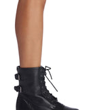 Buckle Up Combat Boots are chic ladies' shoes to complete your best 2023 outfits. They come in a variety of trendy women's shoe styles like platforms and dressy low-heels, & are available in wide widths for better comfort.
