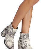 Snake It Easy Pointed Bootie is a trendy pick to create 2023 festival outfits, festival dresses, outfits for concerts or raves, and complete your best party outfits!
