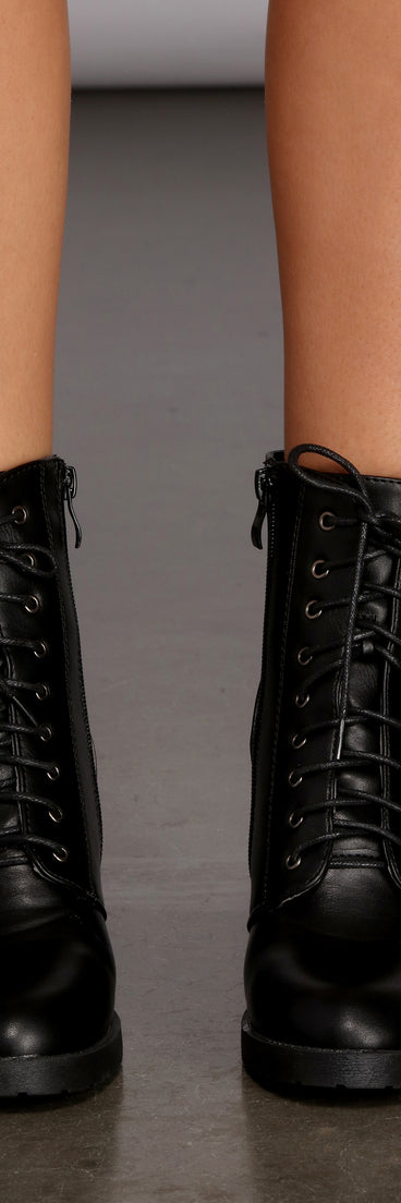 Bad Gal Lace Up Booties for 2022 festival outfits, festival dress, outfits for raves, concert outfits, and/or club outfits