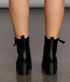 Bad Gal Lace Up Booties for 2022 festival outfits, festival dress, outfits for raves, concert outfits, and/or club outfits
