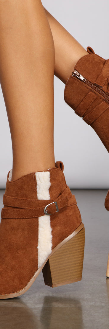 Cute And Cozy Faux Suede Booties are chic ladies' shoes to complete your best 2023 outfits. They come in a variety of trendy women's shoe styles like platforms and dressy low-heels, & are available in wide widths for better comfort.