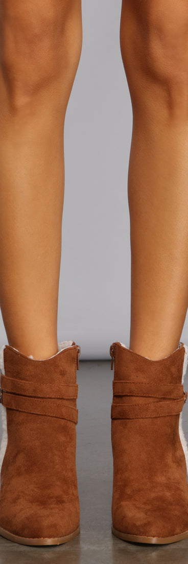 Cute And Cozy Faux Suede Booties are chic ladies' shoes to complete your best 2023 outfits. They come in a variety of trendy women's shoe styles like platforms and dressy low-heels, & are available in wide widths for better comfort.