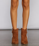 Cute And Cozy Faux Suede Booties are chic ladies' shoes to complete your best 2023 outfits. They come in a variety of trendy women's shoe styles like platforms and dressy low-heels, & are available in wide widths for better comfort.