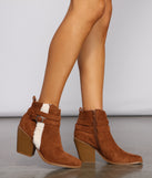 Cute And Cozy Faux Suede Booties are chic ladies' shoes to complete your best 2023 outfits. They come in a variety of trendy women's shoe styles like platforms and dressy low-heels, & are available in wide widths for better comfort.