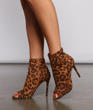 Stylish Stunner Peep Toe Stiletto Booties are chic ladies' shoes to complete your best 2023 outfits. They come in a variety of trendy women's shoe styles like platforms and dressy low-heels, & are available in wide widths for better comfort.