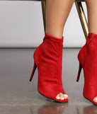 Bold Moves Peep Toe Stiletto Booties are chic ladies' shoes to complete your best 2023 outfits. They come in a variety of trendy women's shoe styles like platforms and dressy low-heels, & are available in wide widths for better comfort.