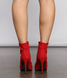 Bold Moves Peep Toe Stiletto Booties are chic ladies' shoes to complete your best 2023 outfits. They come in a variety of trendy women's shoe styles like platforms and dressy low-heels, & are available in wide widths for better comfort.