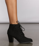 Essential Lace-Up Faux Suede Booties are chic ladies' shoes to complete your best 2023 outfits. They come in a variety of trendy women's shoe styles like platforms and dressy low-heels, & are available in wide widths for better comfort.