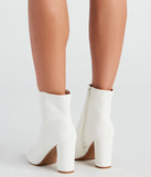 Back To Basics Faux Leather Ankle Booties are chic ladies' shoes to complete your best 2023 outfits. They come in a variety of trendy women's shoe styles like platforms and dressy low-heels, & are available in wide widths for better comfort.
