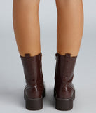 Edgy Glamour Platform Lace-Up Boots are chic ladies' shoes to complete your best 2023 outfits. They come in a variety of trendy women's shoe styles like platforms and dressy low-heels, & are available in wide widths for better comfort.