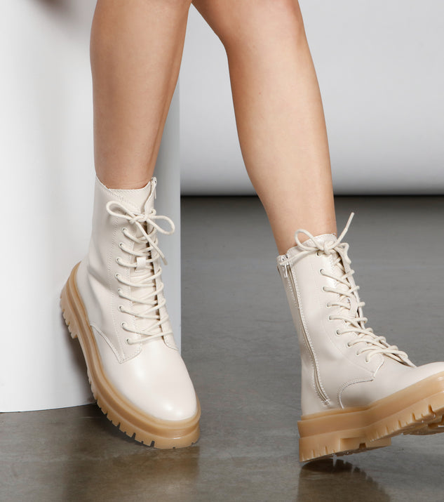 Stepping On The Edge Lug Booties are chic ladies' shoes to complete your best 2023 outfits. They come in a variety of trendy women's shoe styles like platforms and dressy low-heels, & are available in wide widths for better comfort.