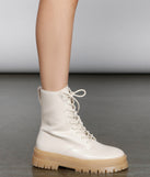 Stepping On The Edge Lug Booties are chic ladies' shoes to complete your best 2023 outfits. They come in a variety of trendy women's shoe styles like platforms and dressy low-heels, & are available in wide widths for better comfort.