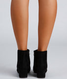 Simple Chic Block Heel Booties are chic ladies' shoes to complete your best 2023 outfits. They come in a variety of trendy women's shoe styles like platforms and dressy low-heels, & are available in wide widths for better comfort.