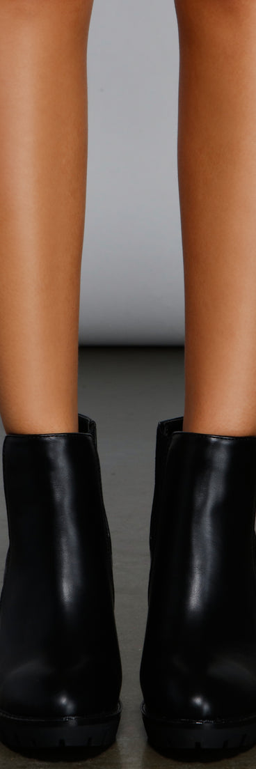 Tough Chic Lug Sole Booties are chic ladies' shoes to complete your best 2023 outfits. They come in a variety of trendy women's shoe styles like platforms and dressy low-heels, & are available in wide widths for better comfort.