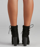 Edge It Up Buckle Strap Lace-Up Booties are chic ladies' shoes to complete your best 2023 outfits. They come in a variety of trendy women's shoe styles like platforms and dressy low-heels, & are available in wide widths for better comfort.