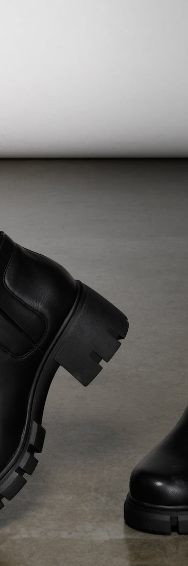 On The Edge Trendy Lug Sole Bootie are chic ladies' shoes to complete your best 2023 outfits. They come in a variety of trendy women's shoe styles like platforms and dressy low-heels, & are available in wide widths for better comfort.