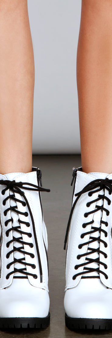 Own It Faux Leather Zipper Booties are chic ladies' shoes to complete your best 2023 outfits. They come in a variety of trendy women's shoe styles like platforms and dressy low-heels, & are available in wide widths for better comfort.