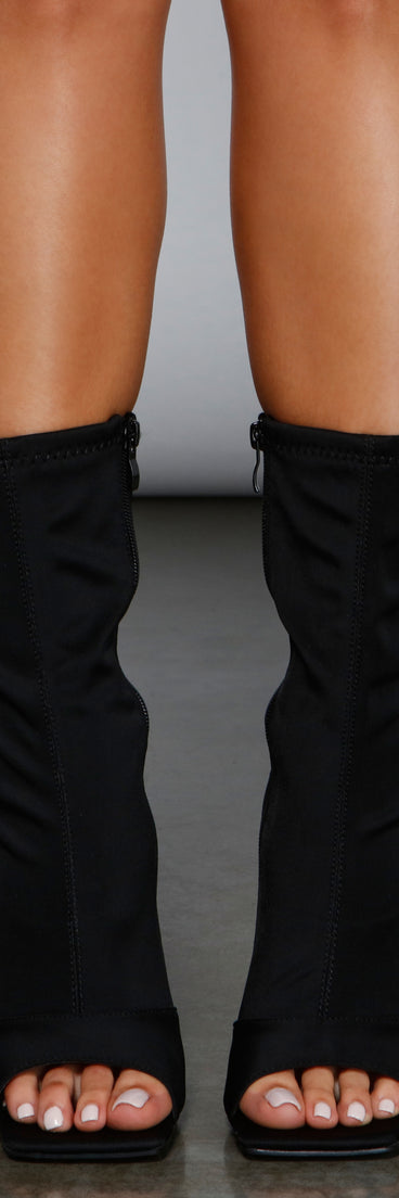 Elevated Vibes Stiletto Booties are chic ladies' shoes to complete your best 2023 outfits. They come in a variety of trendy women's shoe styles like platforms and dressy low-heels, & are available in wide widths for better comfort.