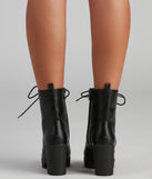 Walk On By Lug Combat Booties are chic ladies' shoes to complete your best 2023 outfits. They come in a variety of trendy women's shoe styles like platforms and dressy low-heels, & are available in wide widths for better comfort.