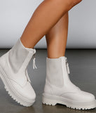 A Total Vibe Lug Sole Booties is a trendy pick to create 2023 concert outfits, festival dresses, outfits for raves, or to complete your best party outfits or clubwear!