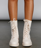 Trendy Moves Lace-Up Sock Booties are chic ladies' shoes to complete your best 2023 outfits. They come in a variety of trendy women's shoe styles like platforms and dressy low-heels, & are available in wide widths for better comfort.