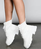 Trendy Vibes Lace-Up Sock Booties is a trendy pick to create 2023 concert outfits, festival dresses, outfits for raves, or to complete your best party outfits or clubwear!
