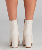 Fashion Point Block Heel Booties are chic ladies' shoes to complete your best 2023 outfits. They come in a variety of trendy women's shoe styles like platforms and dressy low-heels, & are available in wide widths for better comfort.